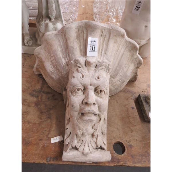 Plastic Formed Figural Wall Mount Basin