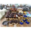 Image 1 : Earthtone Soup Bowls and Asst. Table Items
