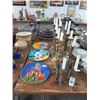 Image 1 : Leroy Neiman Collector Plates 3, Candlestands - 15