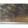 Image 3 : Framed Oil On Canvas Forest Scene - Signed Shorewood - 40 X 56