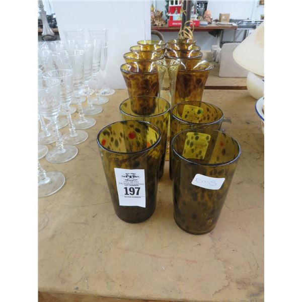 Art Glass Stems and Glassware