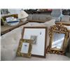 Image 1 : Gold Guild Mirror, Photo Frames - No Shipping