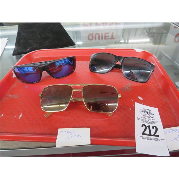3-Costa/Maui Jim Sunglasses - 3 X $