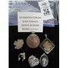 Image 1 : Sterling Silver Pendants - 6 - 40g