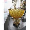 Image 1 : Ornate Footed Compote w/Prisms