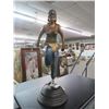 Image 1 : Metal Warrior Girl Stauary Girl - 20"