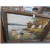 Image 1 : Framed Oil On Canvas Maine Seascape - 40 X 48