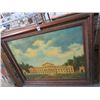 Image 1 : Framed Oil On Canvas Manison - 40 X 48