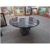 Image 1 : Black Marble Round Coffee Table
