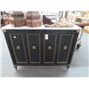 Image 1 : Hitchcock Style Cabinet w/Marble Top