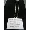 Image 1 : Sterling Silver 18" Figaro - 19g