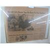Image 3 : Framed Newspaper Article