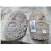 Image 1 : Cast Figural Masks - 2