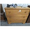 Image 1 : Oak 3 Drawer Chest