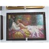 Image 1 : Framed Oil On Canvas Day Dreams - 30 X 36