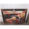 Image 1 : Framed Oil On Canvas Sweet Dreams - 24 X 36