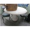 Image 1 : Concrete Pedestal Round Patio Table