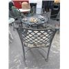 Image 3 : Black Patio Armchairs - Set of 4