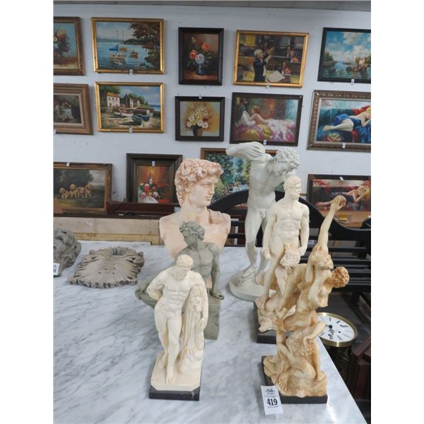 Greek Figural Cast Statuaries - 6