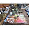 Image 1 : Candlestands, Lantern, Collector Plates, Vinyl Records, Décor