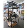 Image 1 : Black Wire 4 Shelf Cart