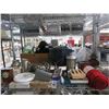 Image 1 : Clocks, Tableware, Asst. Home Goods on Cart