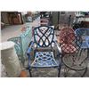 Image 1 : Asst. Metal Patio Armchairs - 6