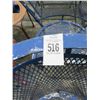 Image 2 : Blue Round Back Metal Patio Chairs - 6