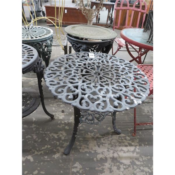 Cast Round Patio Tables - 2