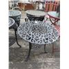 Image 1 : Cast Round Patio Tables - 2