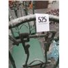 Image 2 : Green Padded Cast Bamboo Style Patio Chairs - 3
