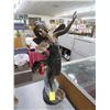 Image 1 : Bronze ? Statuary Butterfly Lady