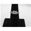 Image 1 : 14K WG Diamond Ring w/29 Round Diamonds