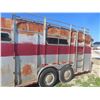 Image 12 : 1981 WW 5 Place Horse Gooseneck Tandem Trailer 24ft Deck - Lights and Brakes Work, Solid 
