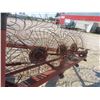 Image 10 : Vicon 8 Wheel Rake with New Tires and Hydraulic Hose 
