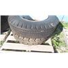 Image 1 : 2 Tires 9.00-20 (Different Tread) on Rims