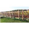 Image 3 : **OFFSITE TEULON** Herman 70ft Hydraulic Diamond Harrows - 1 Lift Plate Needs 4 New Bolts ,