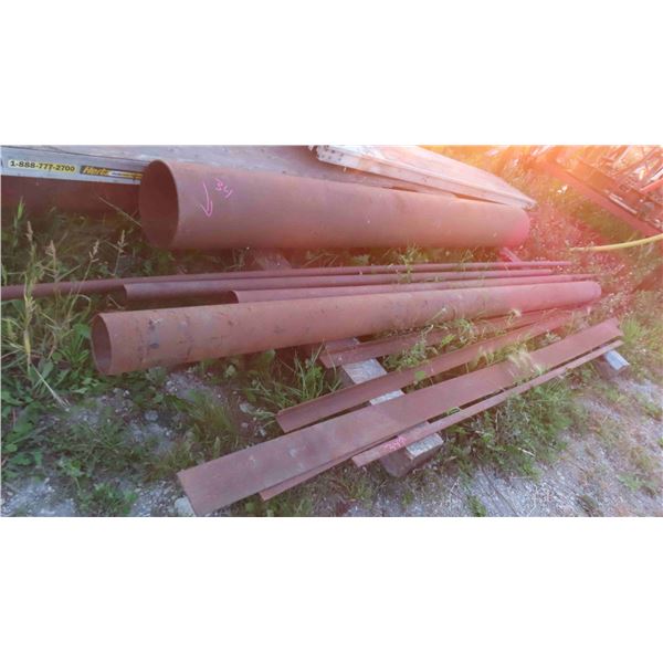**OFFSITE HWY 8** Welding Materials: Pipe, Channel, Flat 10ft-12ft & (1) 24ft   **