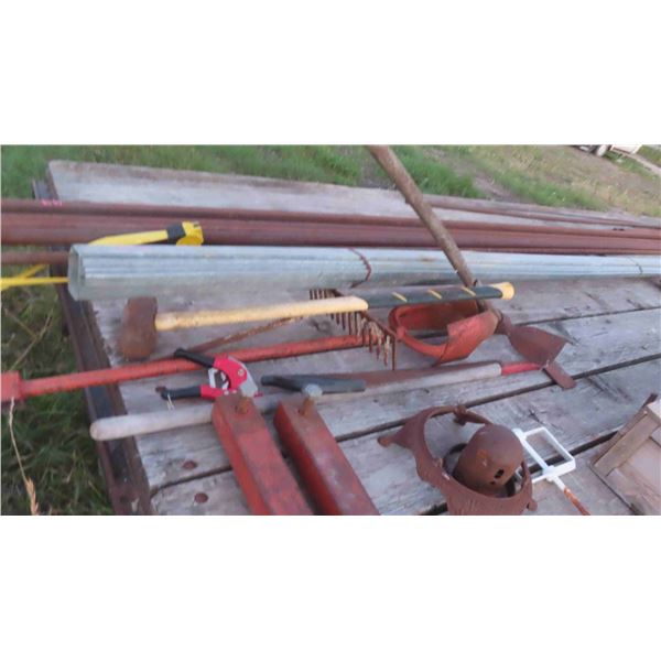 **OFFSITE HWY 8** Sledge Hammer, Post Digger, Odds Hand Tools   ** Directions
