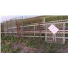 Image 1 : **OFFSITE HWY 8** 4 Steel Framed Chain Link Fence Panels ** Directions: 1 1/2 South of Junction 67