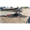 Image 2 : 2001 Rainbow Bumper Hitch Trailer 20ft Above Wheels Flat Deck Tandem with Ramps - Has TOD