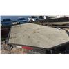Image 5 : 2001 Rainbow Bumper Hitch Trailer 20ft Above Wheels Flat Deck Tandem with Ramps - Has TOD