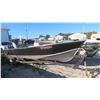 Image 2 : 1984 Lund Mr. Pike Aluminum Boat 18ft (Running Condition)  with 2 Swivel Seats , 1999 Mercury 50 HP 