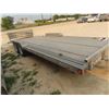Image 10 : 2010 Triton Aluminum Trailer 22ft Flat Deck Tandem 3500lbs x 2 with Beaver Tail * Has TOD