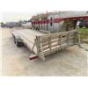 Image 7 : 2010 Triton Aluminum Trailer 22ft Flat Deck Tandem 3500lbs x 2 with Beaver Tail * Has TOD