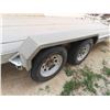 Image 9 : 2010 Triton Aluminum Trailer 22ft Flat Deck Tandem 3500lbs x 2 with Beaver Tail * Has TOD