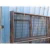 Image 2 : New Dog Kennel with Walk Through Gate  (4)  9ft Metal Framed Mesh Panels 70'' Tall  