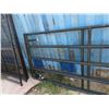 Image 4 : 2 New 14ft 5 Bar Metal Gates with Hinges and Locking Chain 