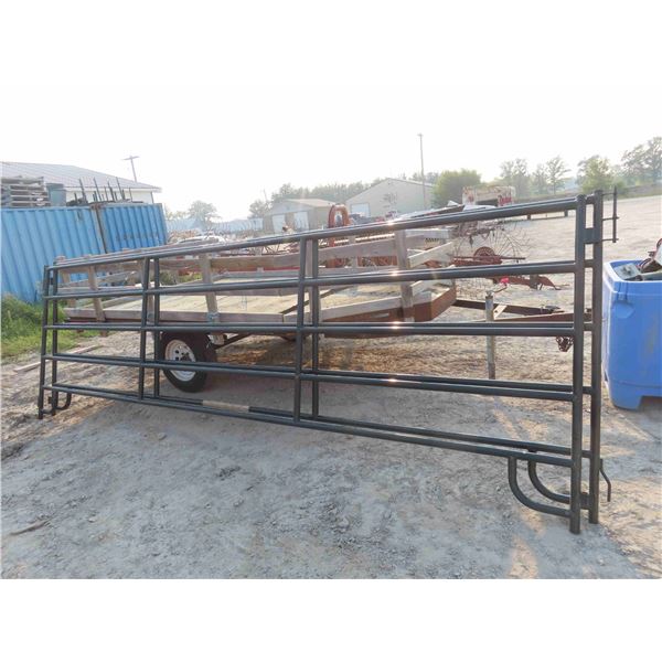 2 New 16ft 5 Bar Metal Panels 