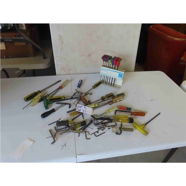Hex T Keys , Screw Drivers , Allen Wrenches 
